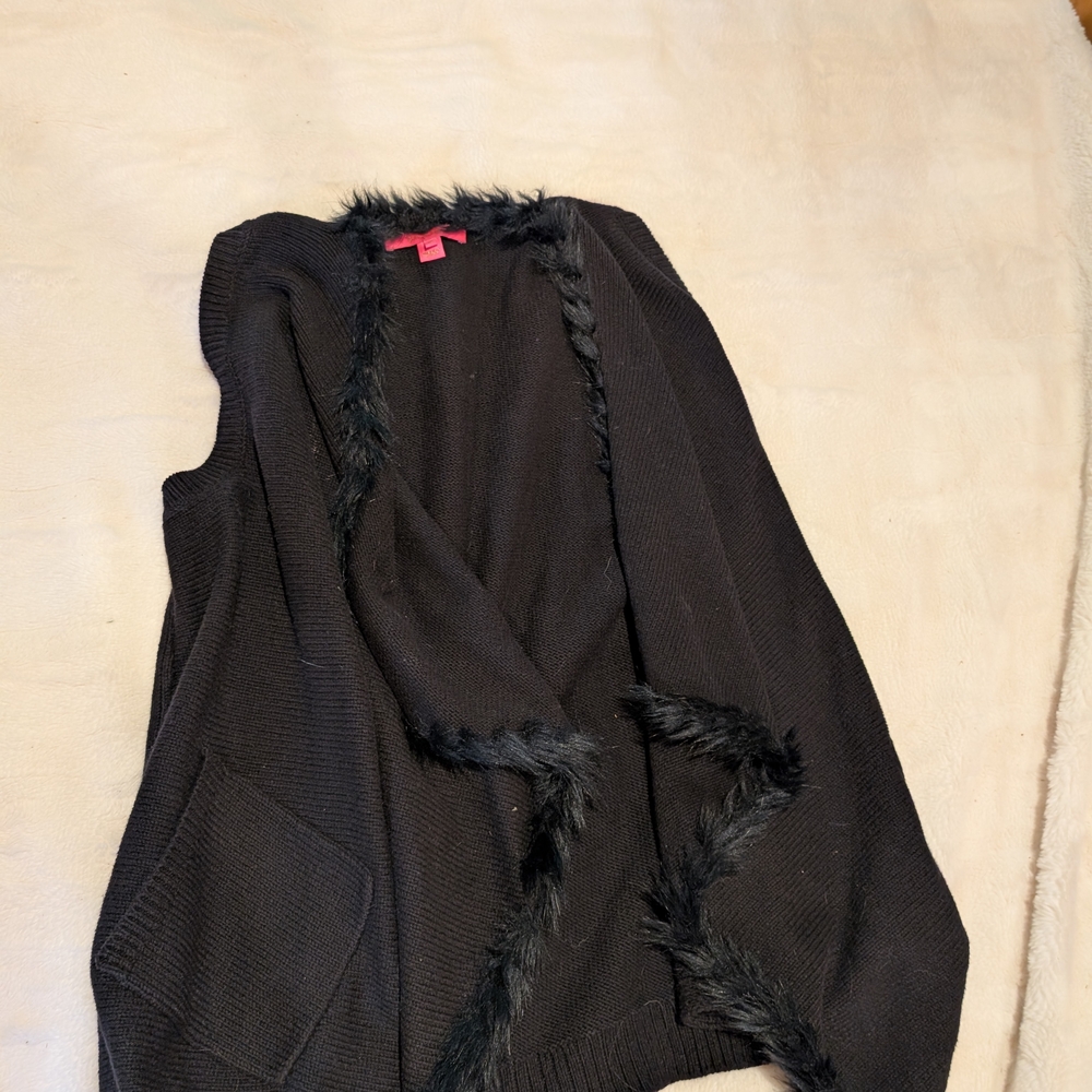 Lilly Pulitzer Black Cardigan Sweater